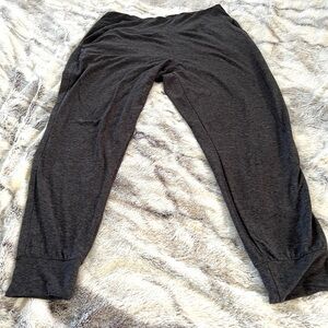 Women's Dark Gray Track Jogger Pants